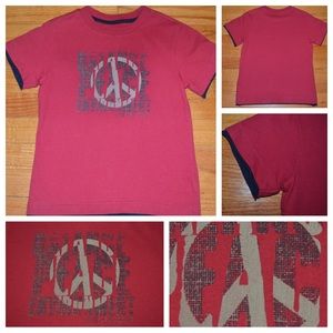 Youth boys GAP Kids Factory organic short-sleeve graphic tee, size XS (4-5)